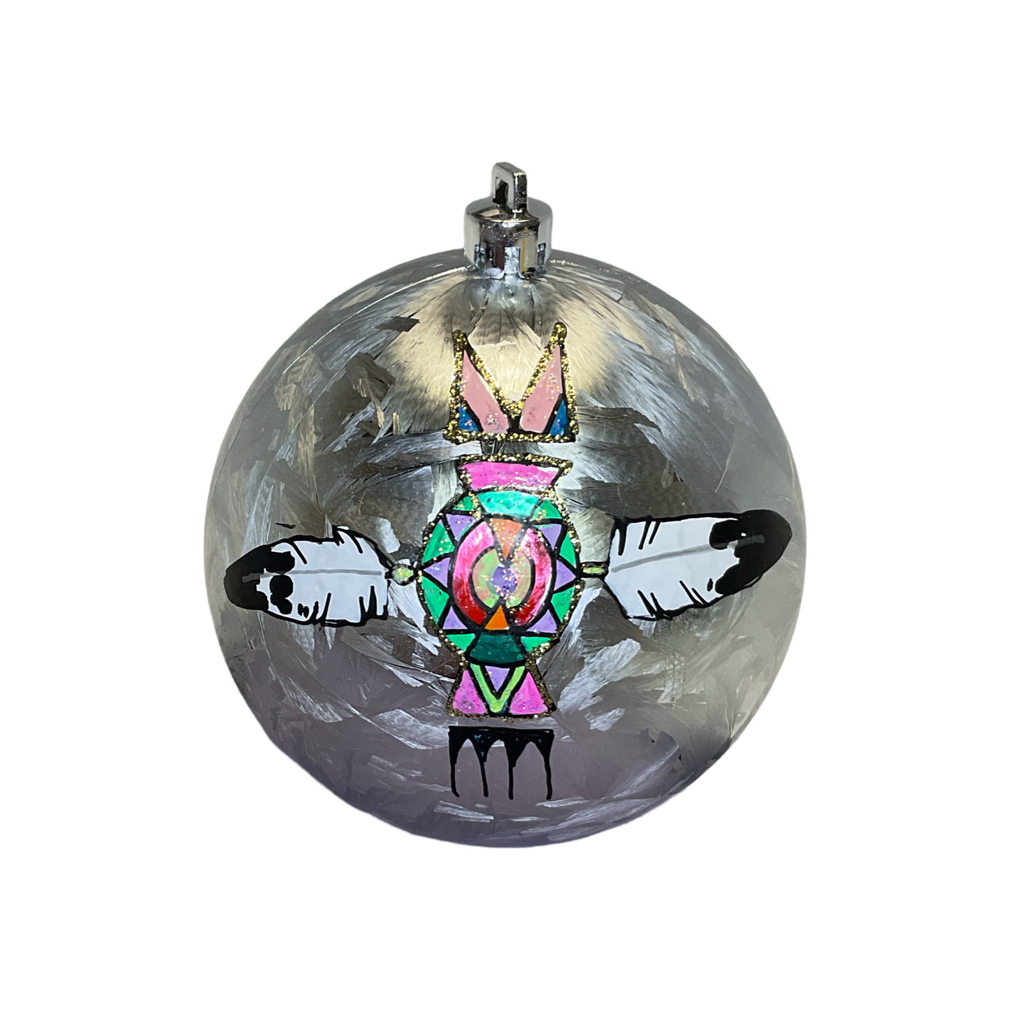 LTB Large Painted Ornaments