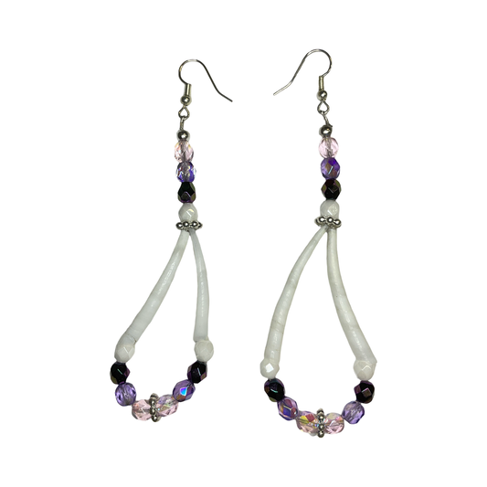 KEH Dentalium Earrings