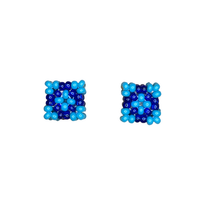 JR Beaded Stud Earrings