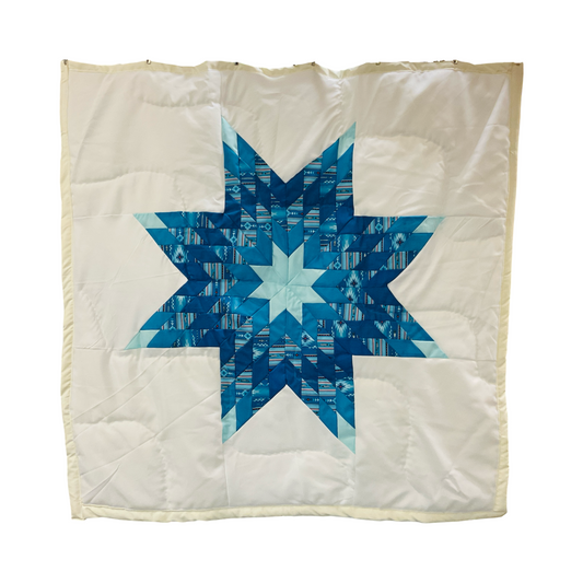 KHP Blue Baby Star Quilt