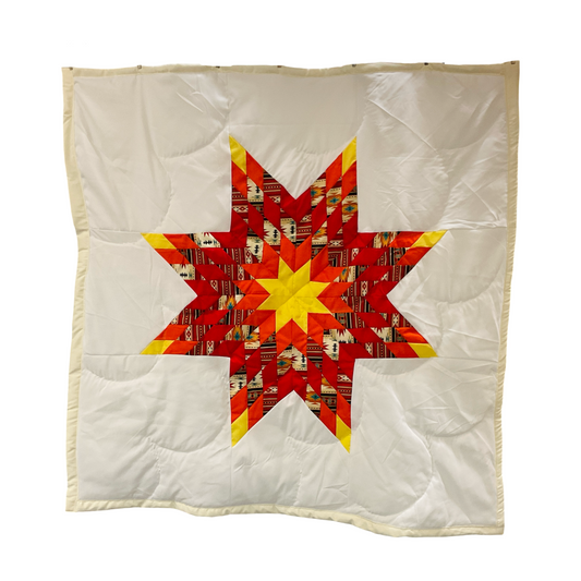 KHP Red Baby Star Quilt