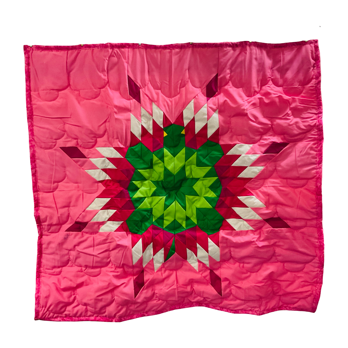 GF Pink Turtle Baby Star Quilt