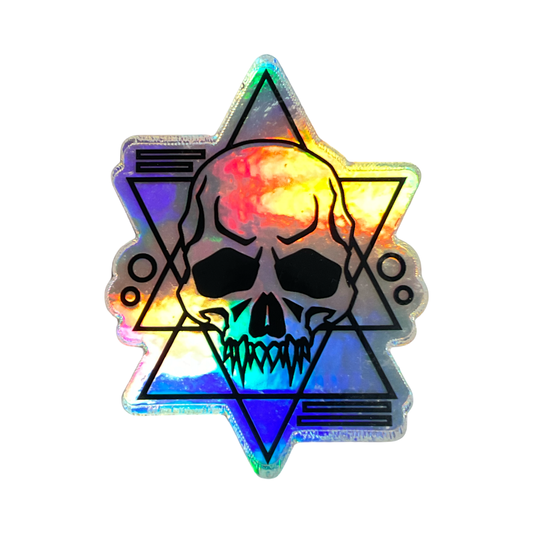 HH Holo Skull Stickers
