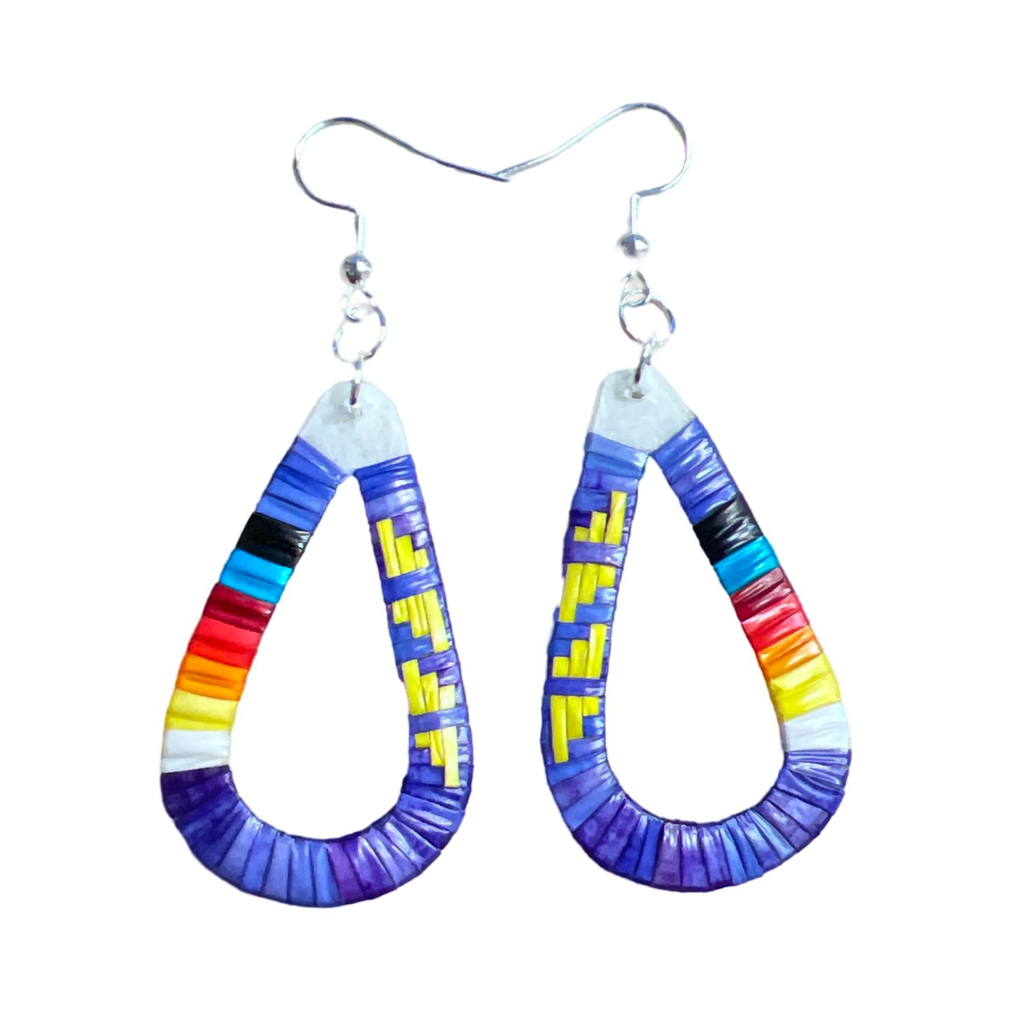 MRC Tear Drop Quill Earrings