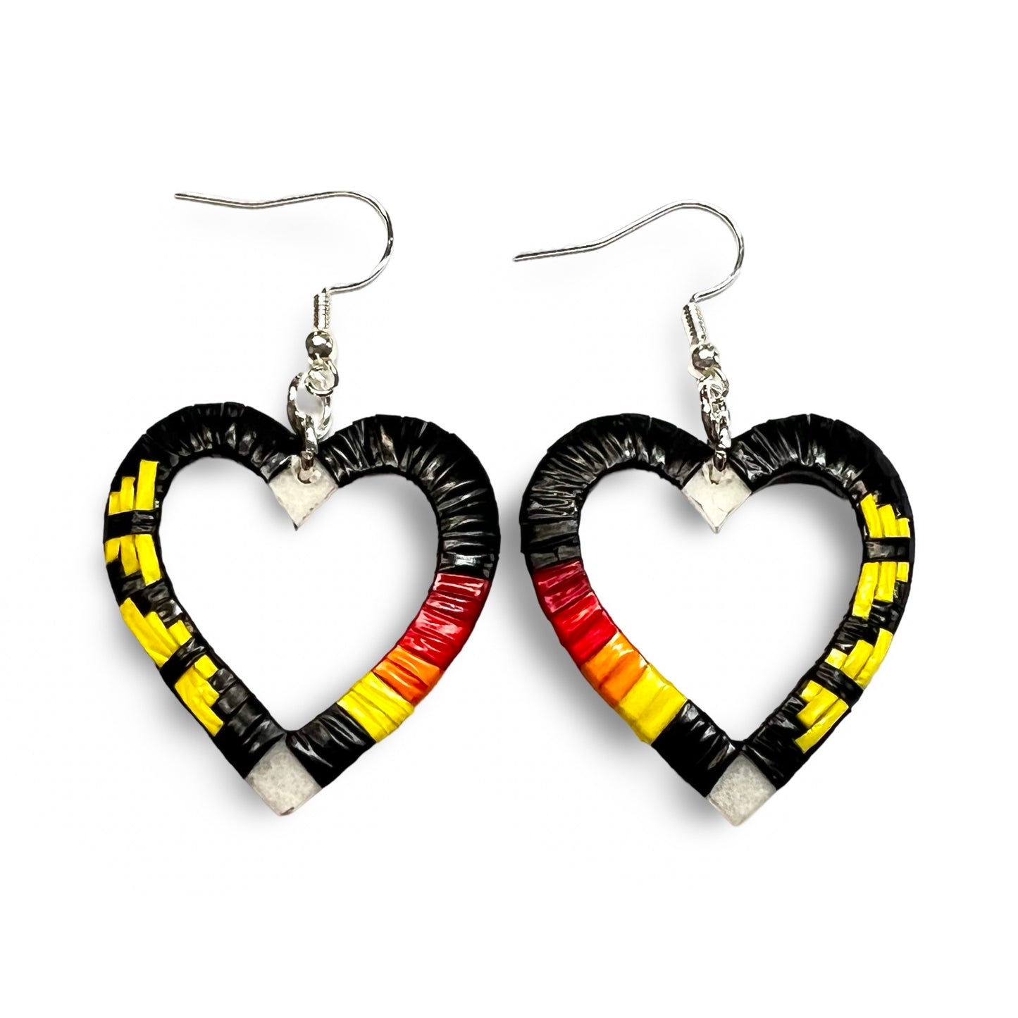 EL Quill Heart Earrings