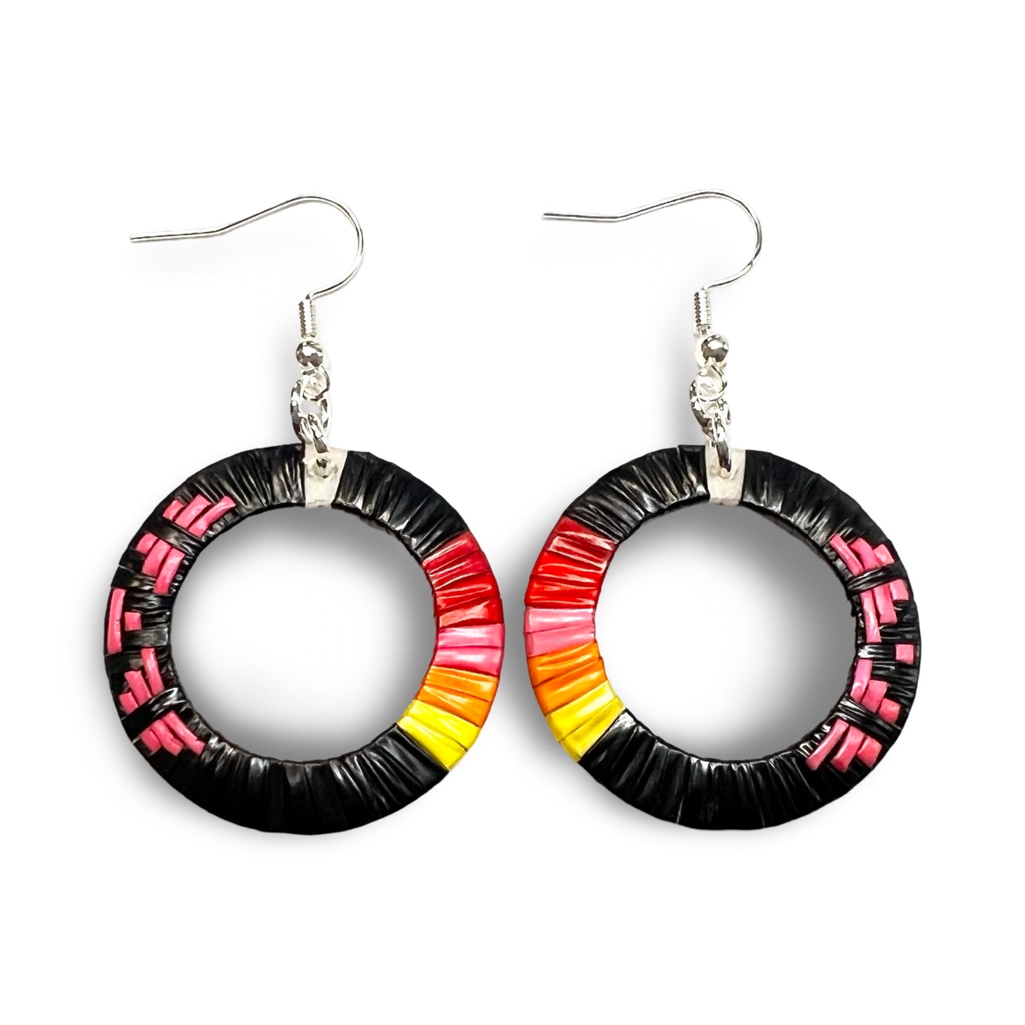 EL Quill Circle Earrings