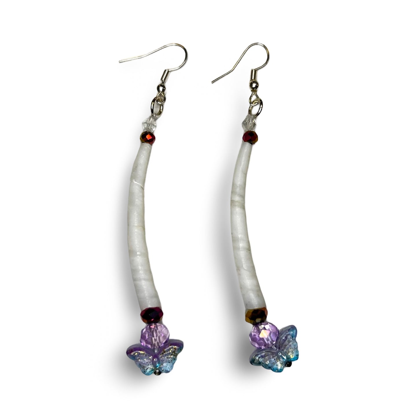 ABE Gradient Dentalium Earrings