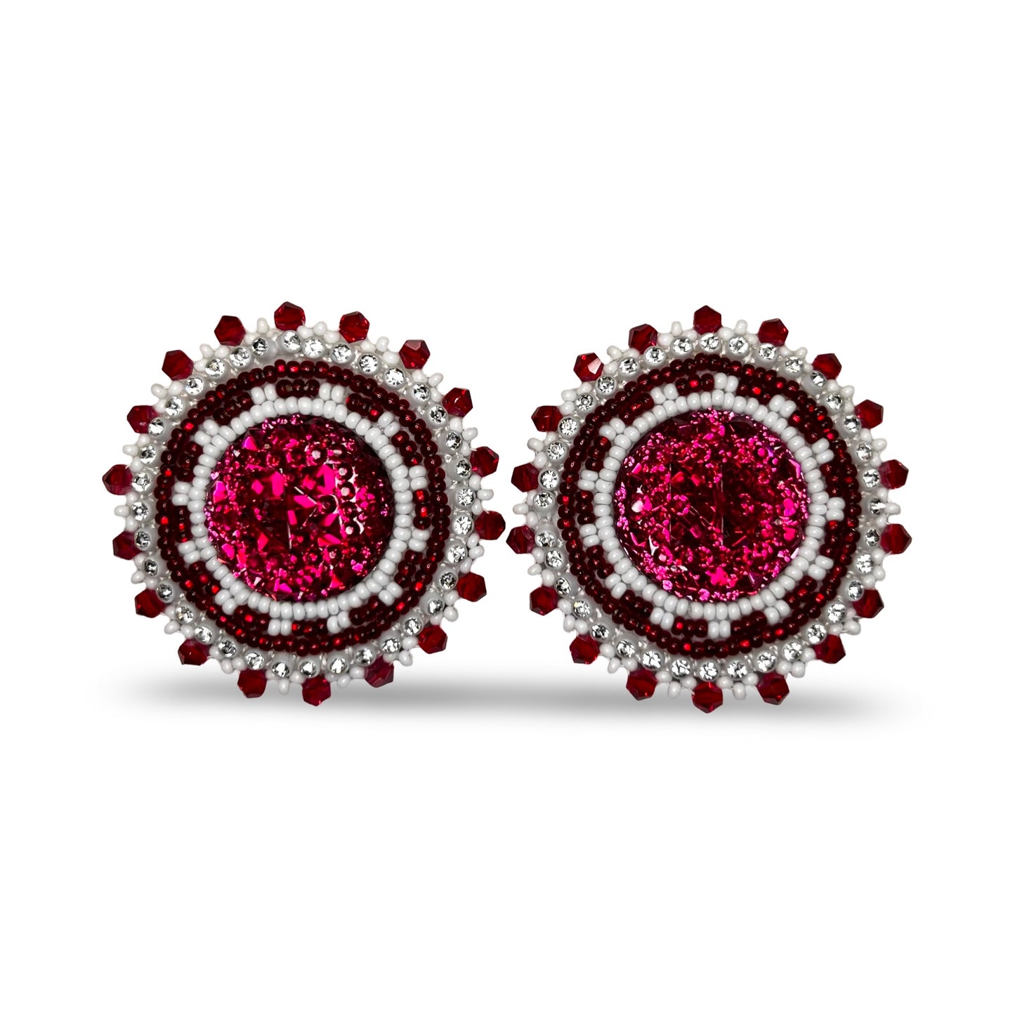 ABE Beaded Cab Earrings