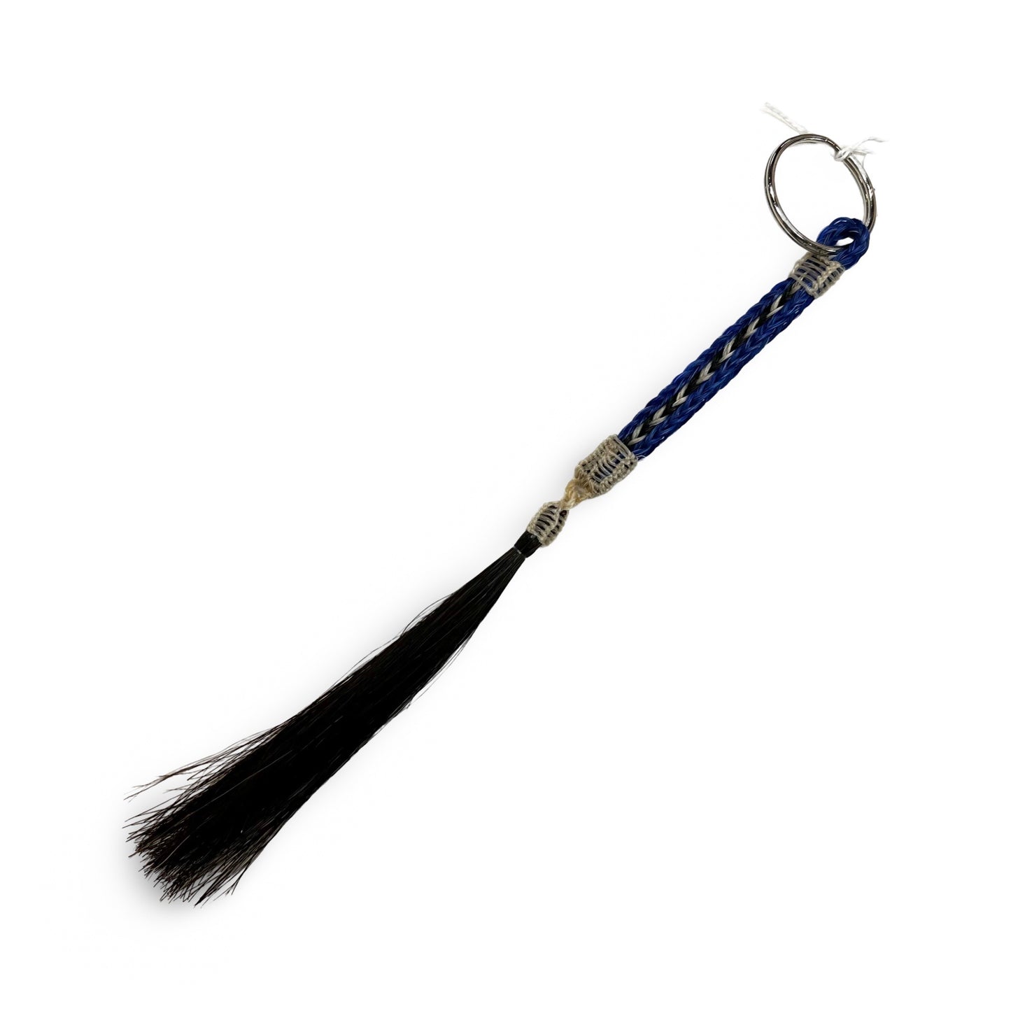 LLW Flat Horse Hair Keychain