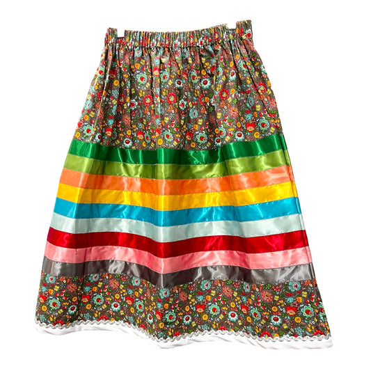 LLI Floral Ribbon Skirt