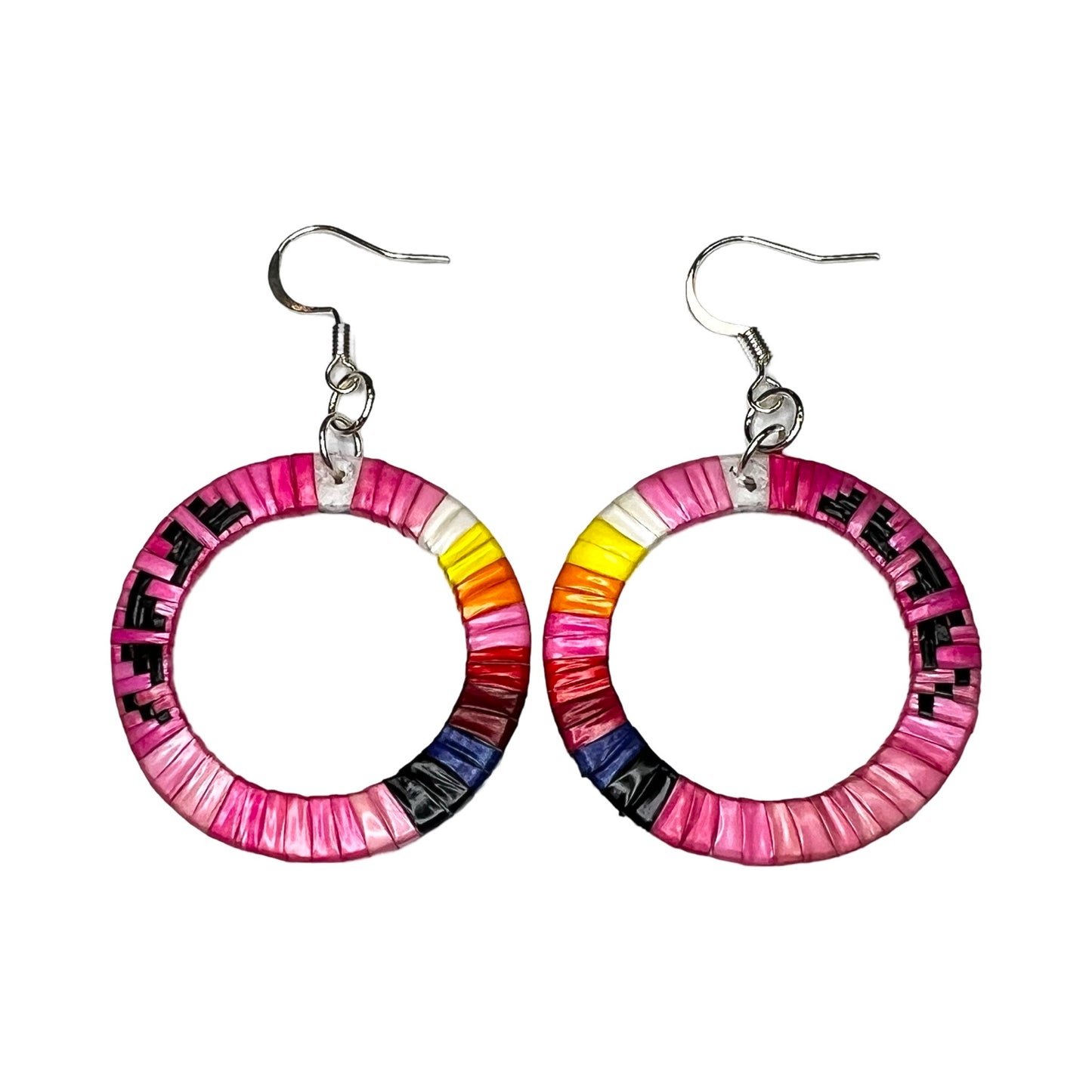 MRC Quill Circle Earrings