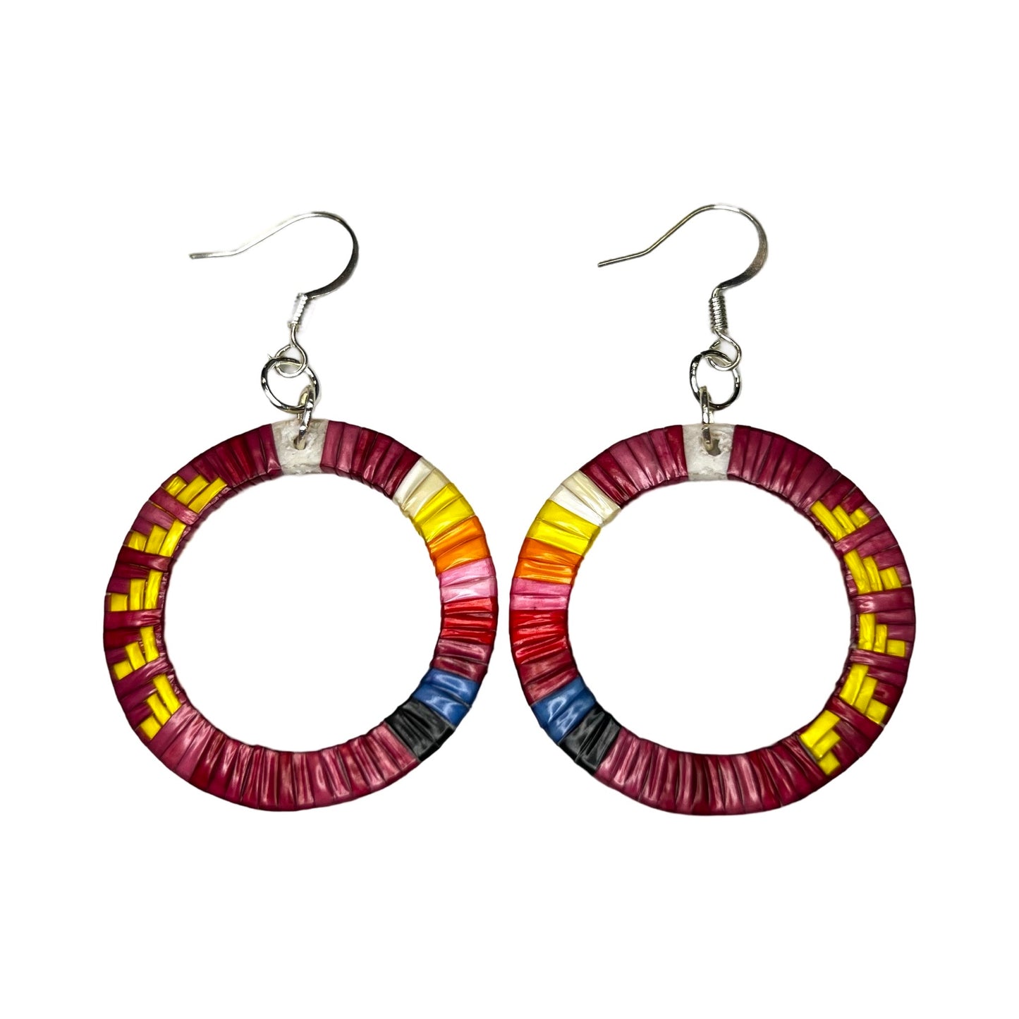 MRC Quill Circle Earrings