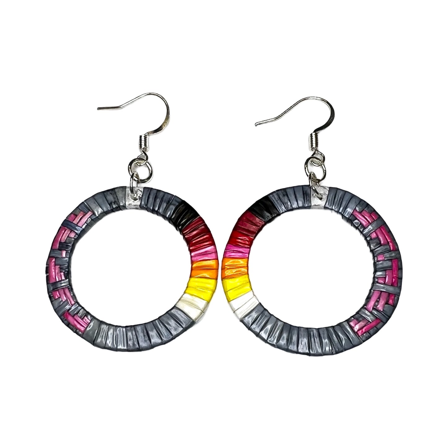 MRC Quill Circle Earrings