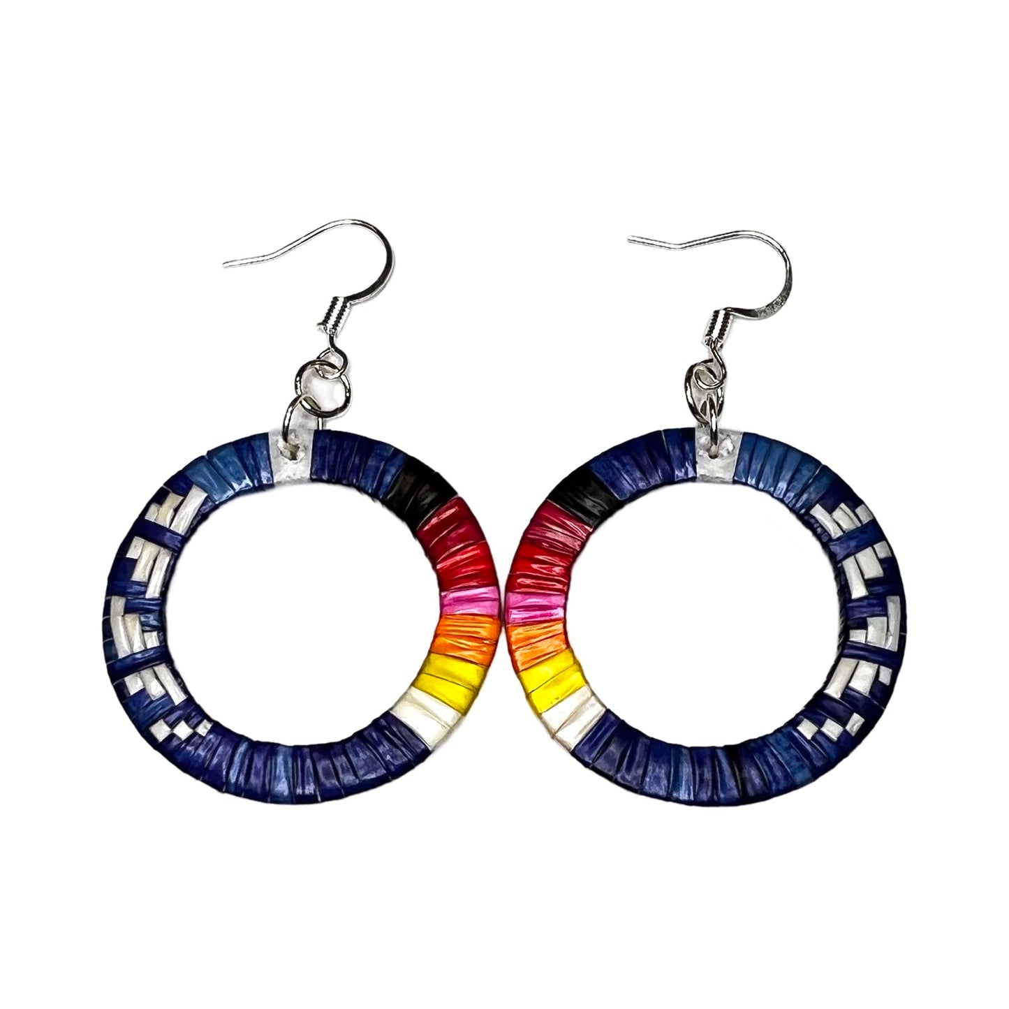 MRC Quill Circle Earrings