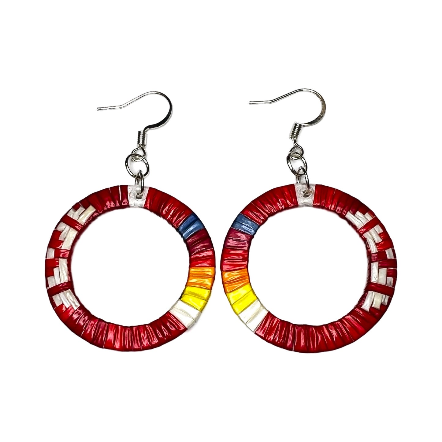 MRC Quill Circle Earrings