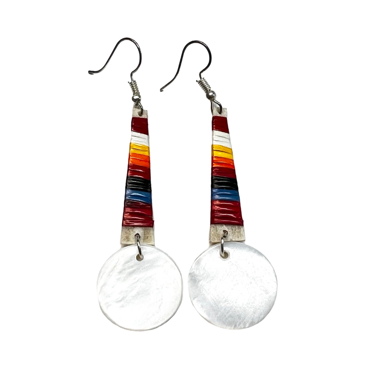 TRC Quill & Abalone Earrings