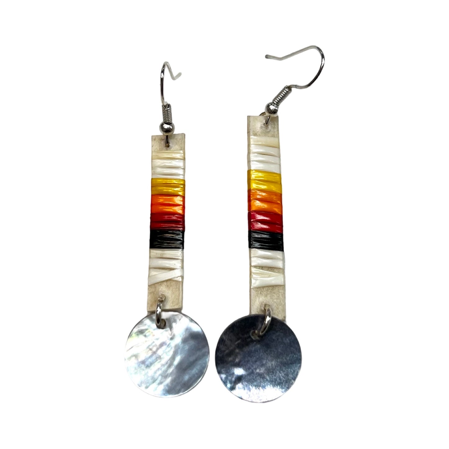 TRC Quill & Mini Abalone Earrings