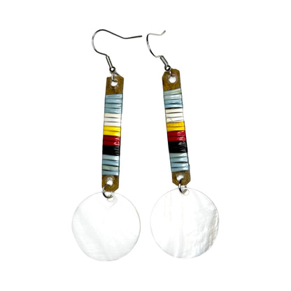 TRC Quill & Abalone Earrings