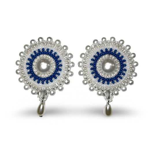 SBE White Cab Earrings