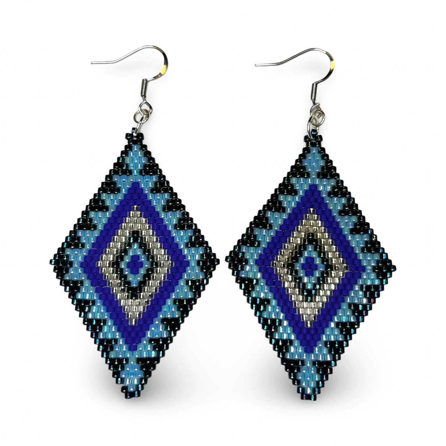 MirRC Large Beaded Earrings