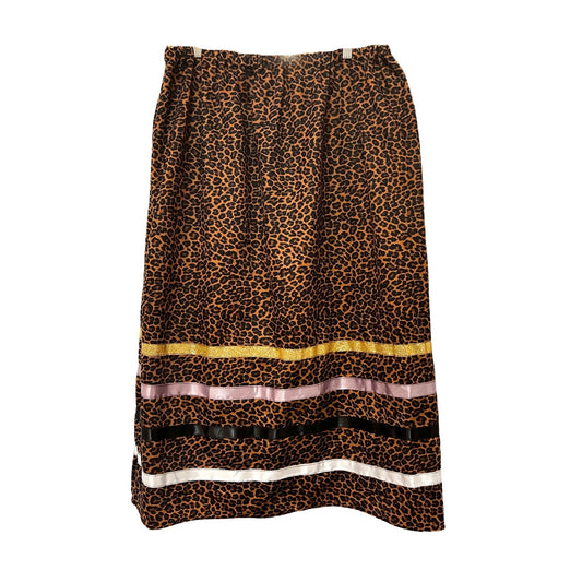 BBB Leopard Ribbon Skirt