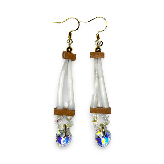 MH Mini Dentalium Earrings