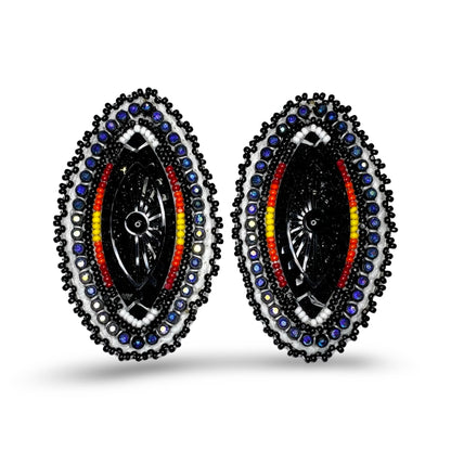 CNH Beaded Cab Earrings