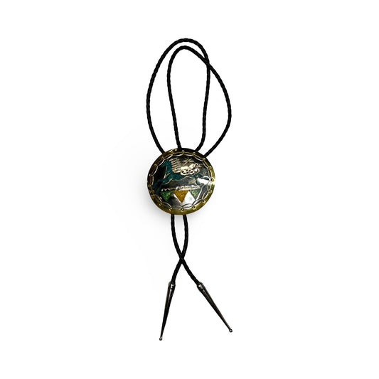 MZ Blue Giveaway Horse Bolo Tie