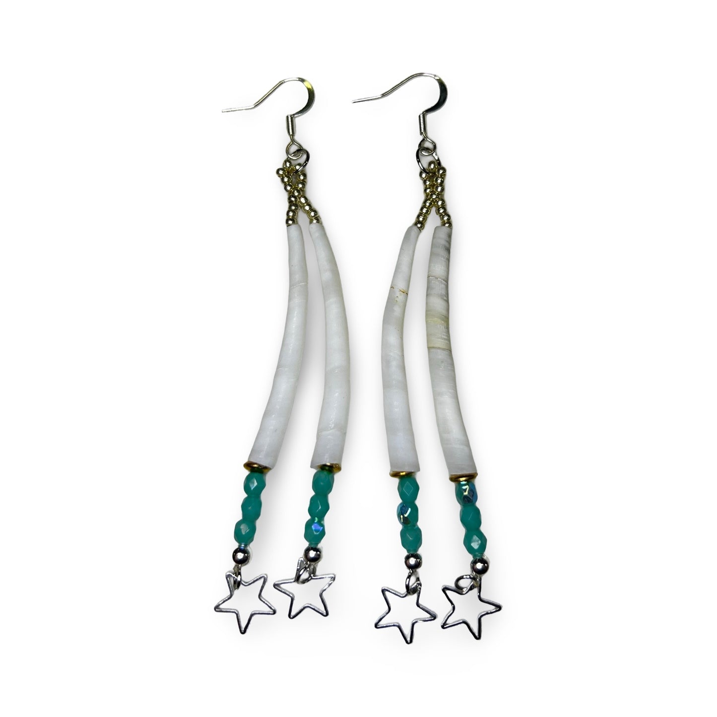 MH Star Dentalium Earrings