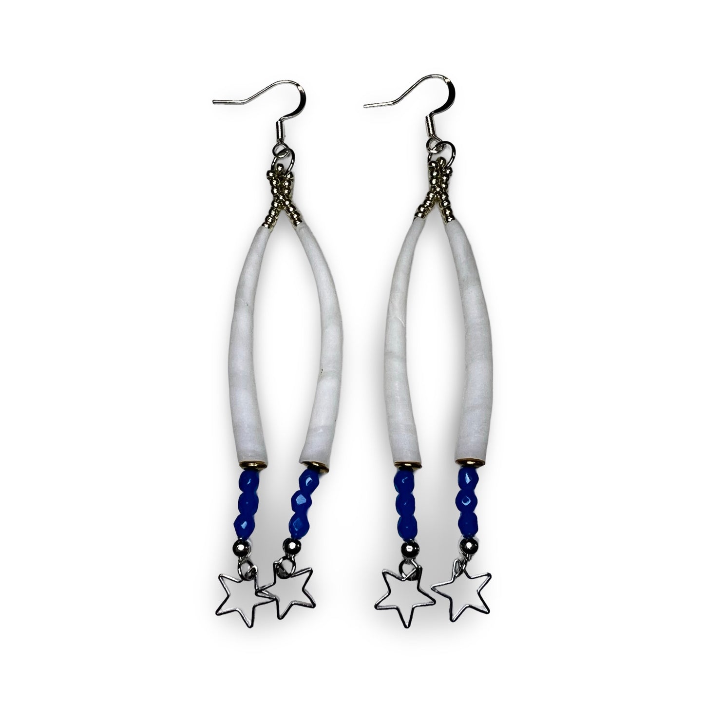 MH Star Dentalium Earrings