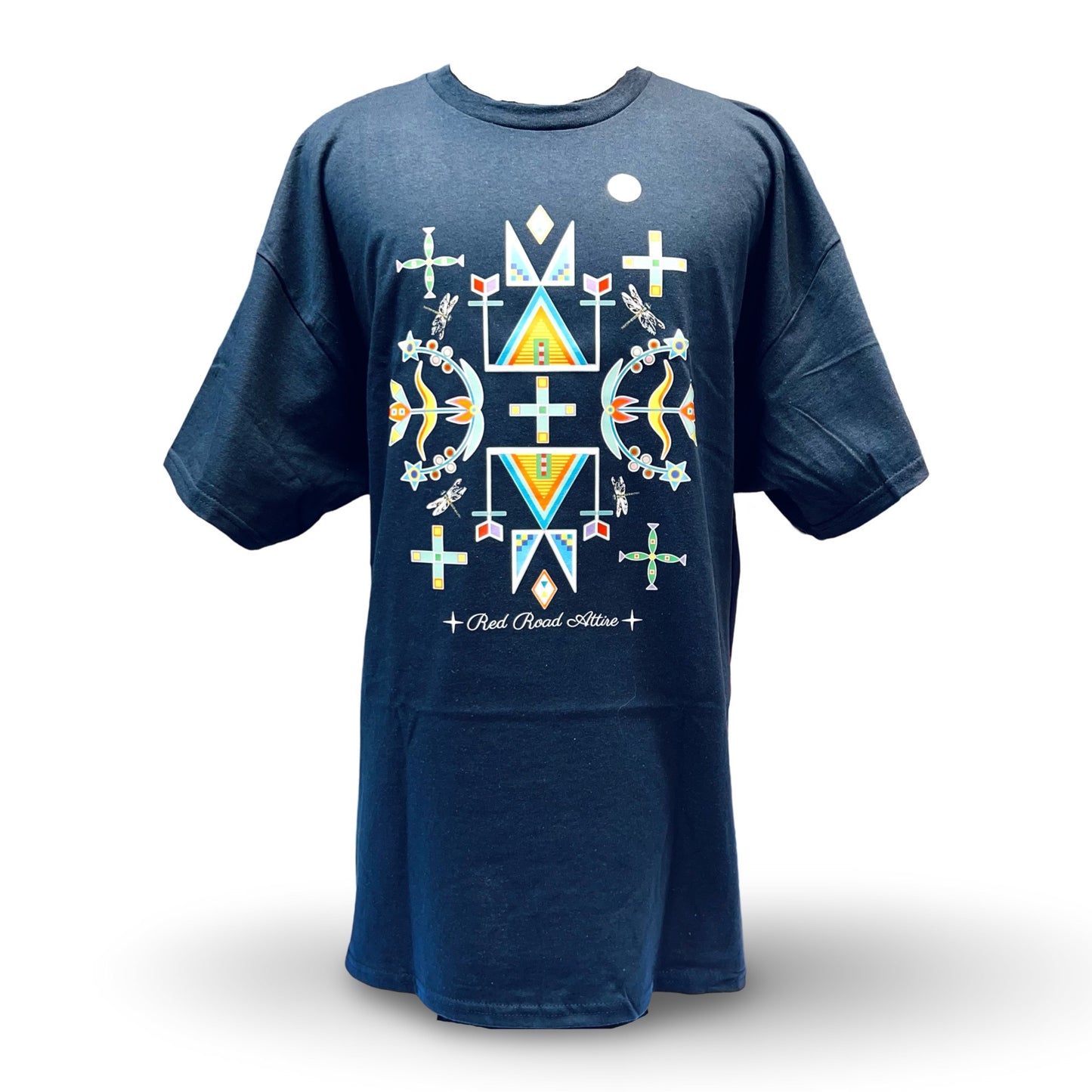 RRA Floral Geometric T-Shirt