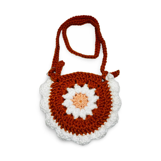 JH Crochet Small Floral Bag