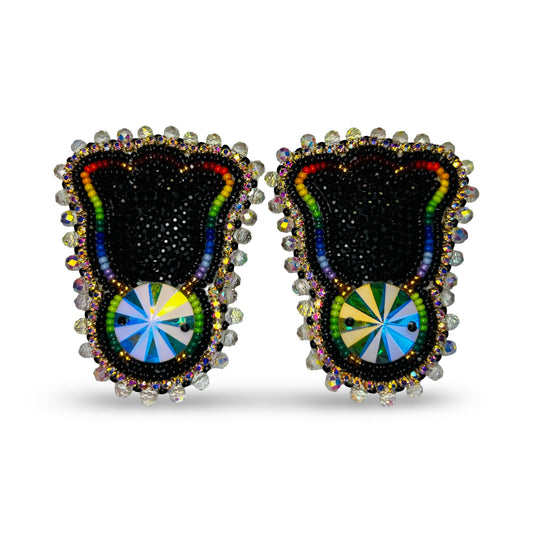 BBB Beaded Tulip Earrings