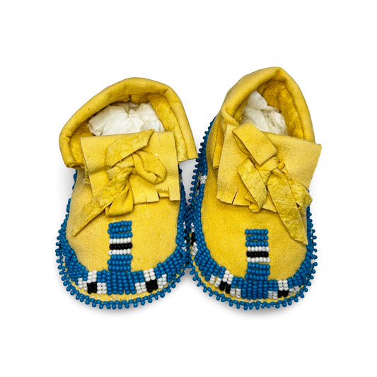 SBE Beaded Baby Moccasins