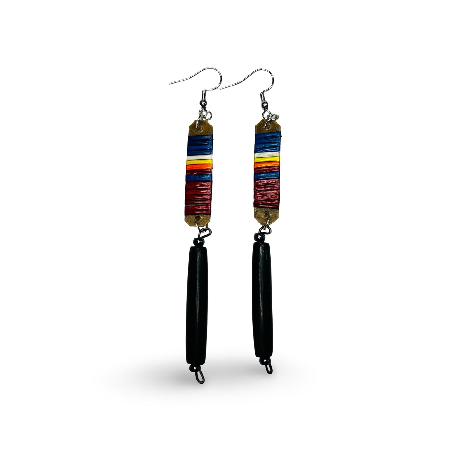 ATB Quill & Buffalo Horn Earrings