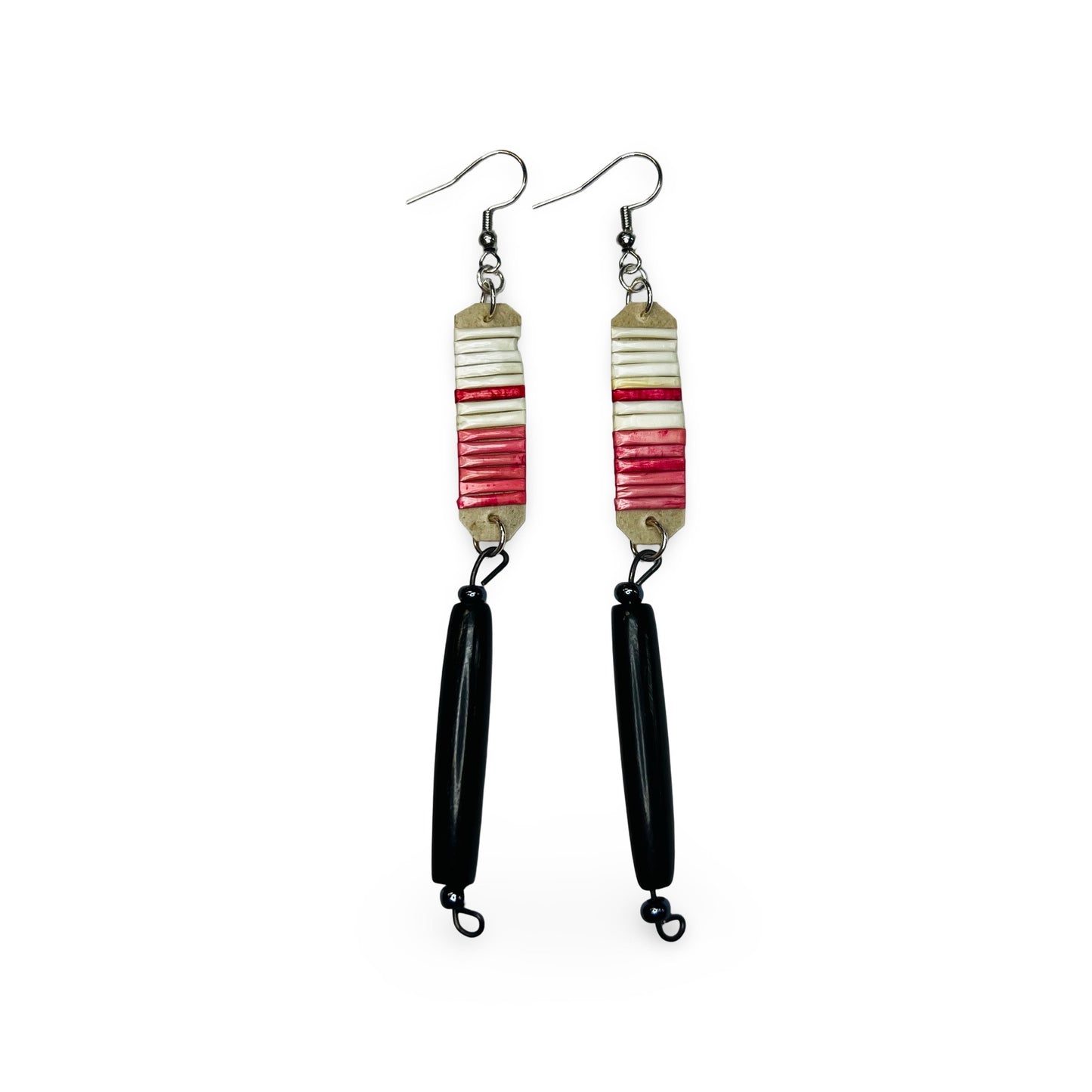 ATB Quill & Buffalo Horn Earrings