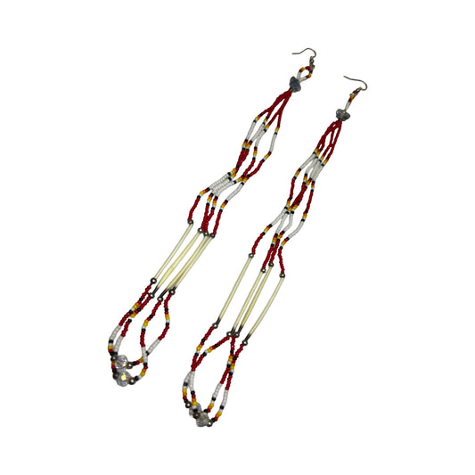 AH Bead & Quill Earrings