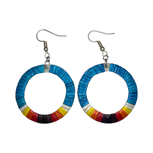 JM Quill Circle Earrings