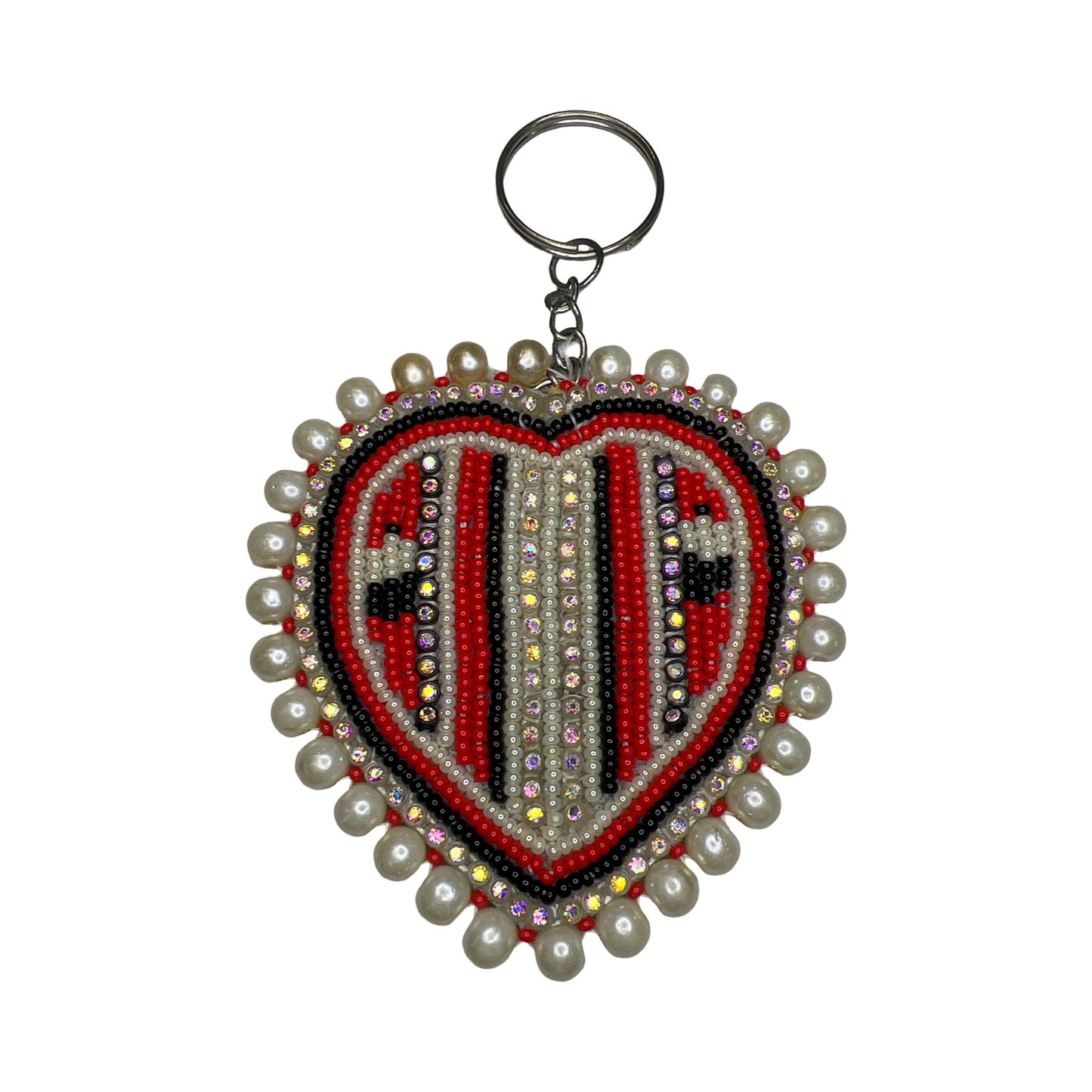 DLB Beaded Keyring
