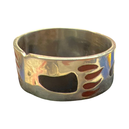 MZ Inlaid Ring