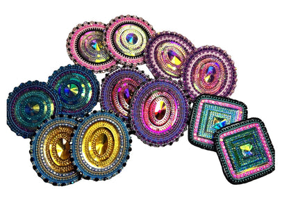 DZ XL Beaded Earrings