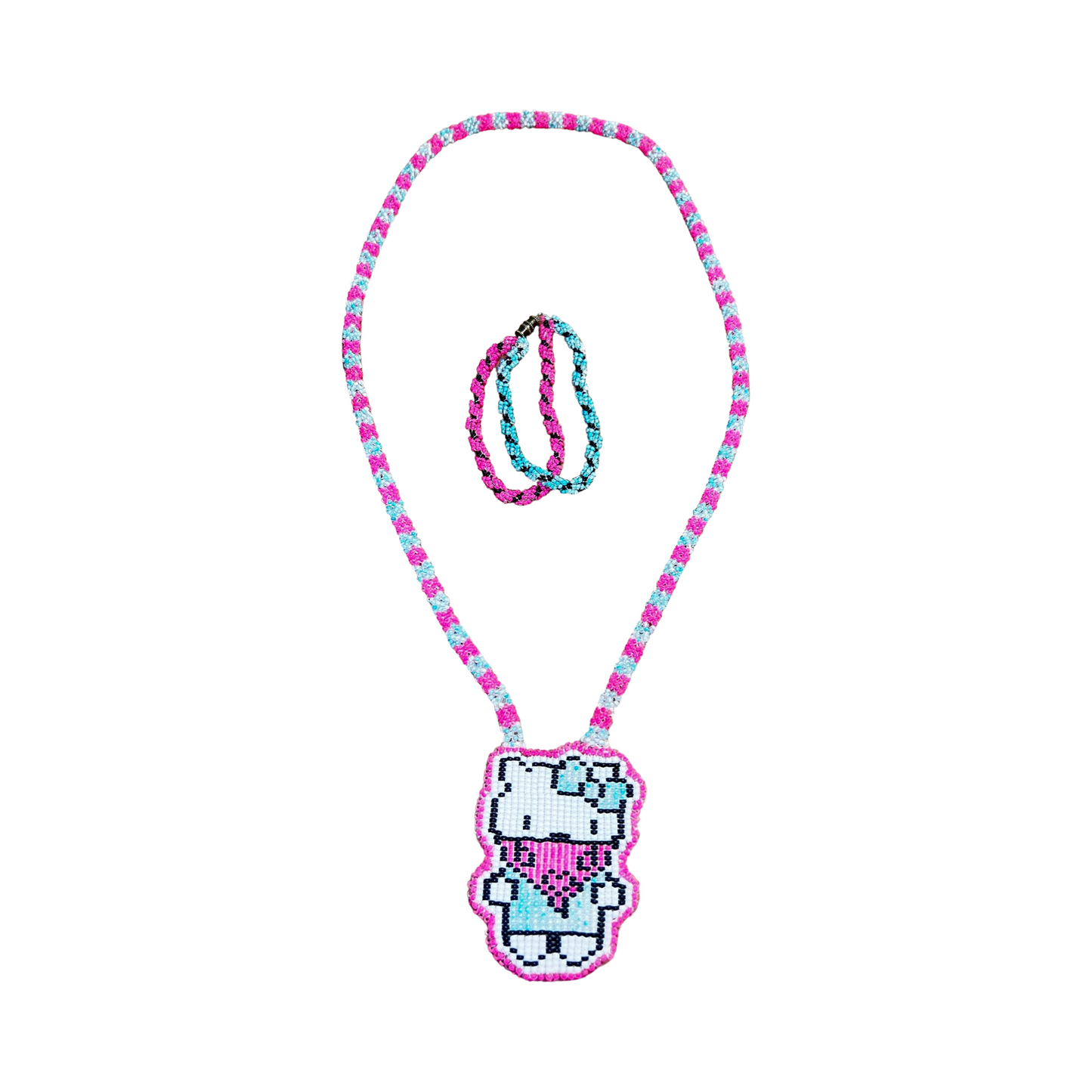 RWP Hello Kitty Necklace & Bracelet Set