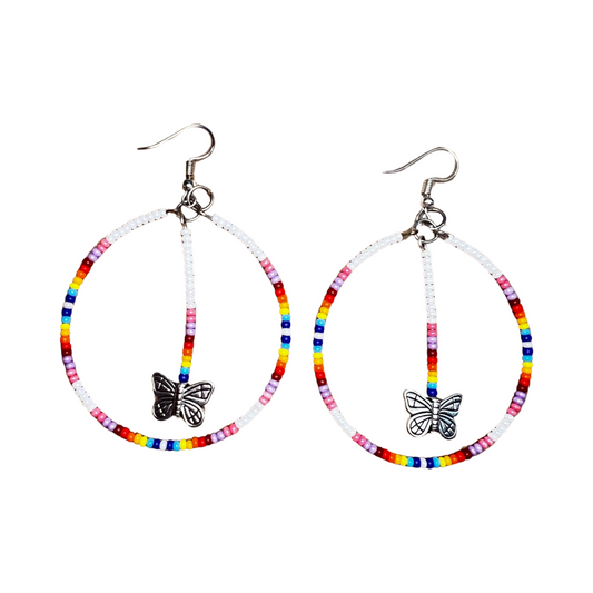 RWP Beaded Hoops