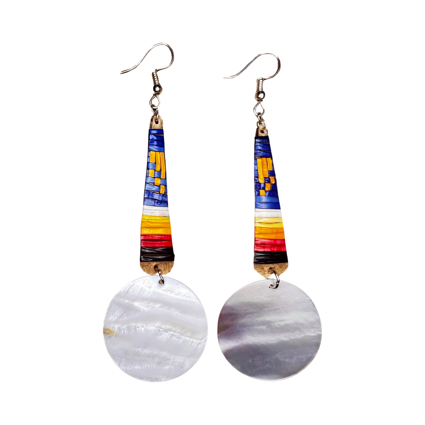 TRC Quill & Abalone Earrings