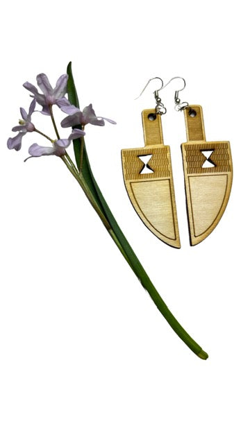 MP Knife Earring
