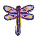 DYH Beaded Dragonfly Pin