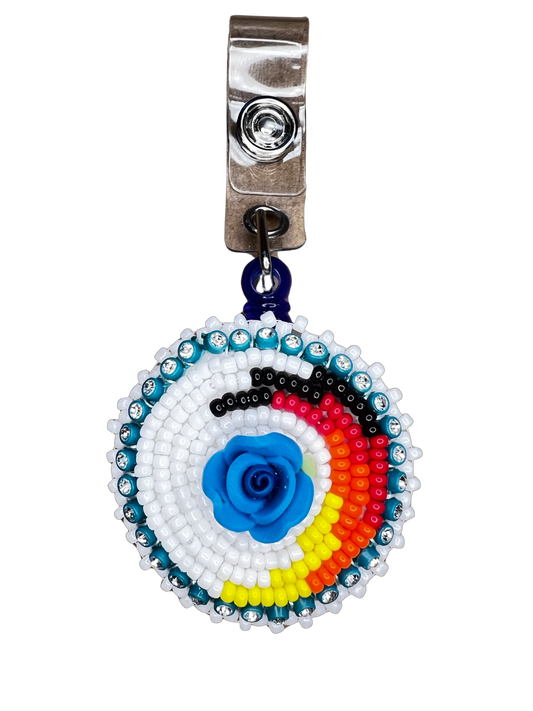 NF Beaded Badge Reel