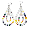 RG Double Quill Teardrop Earrings