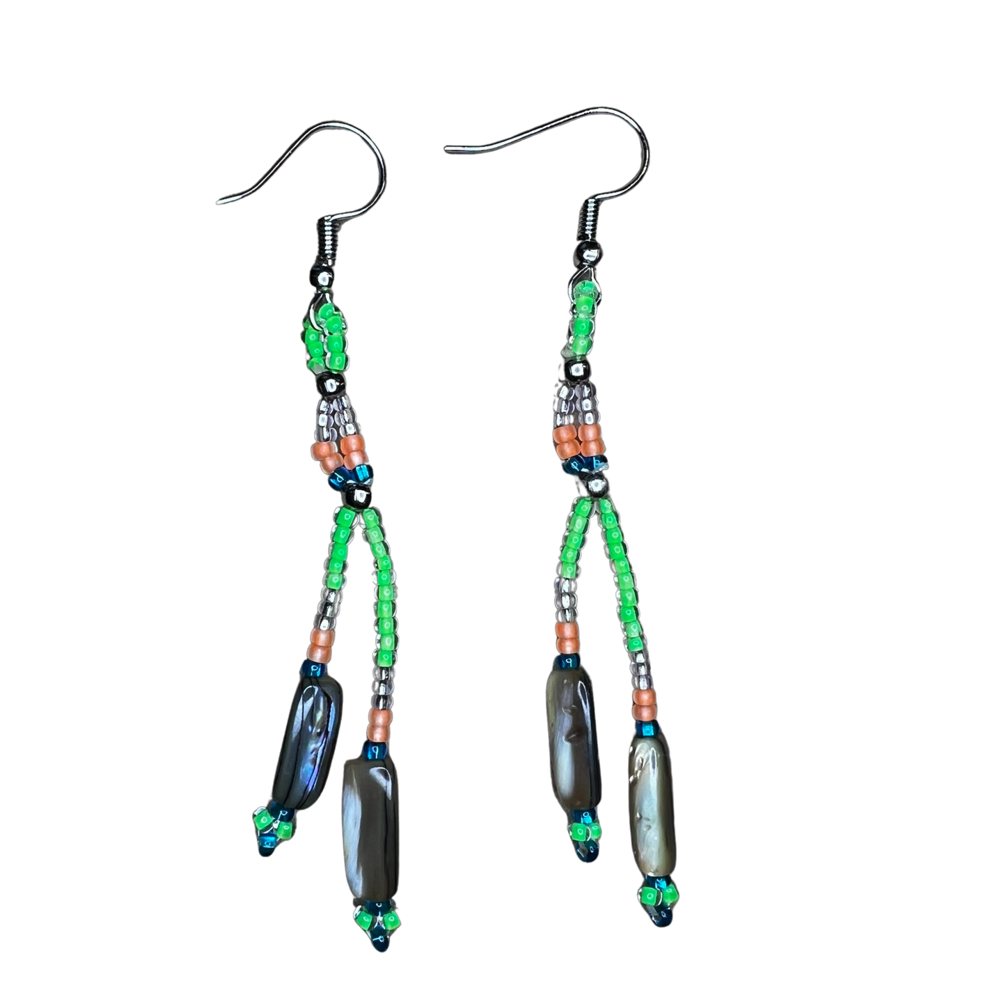 LZ Beaded Dangle Earrings