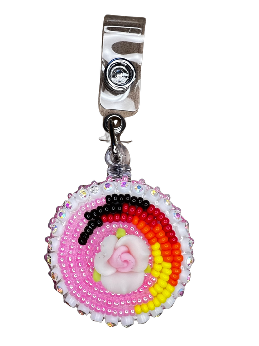 NF Beaded Badge Reel